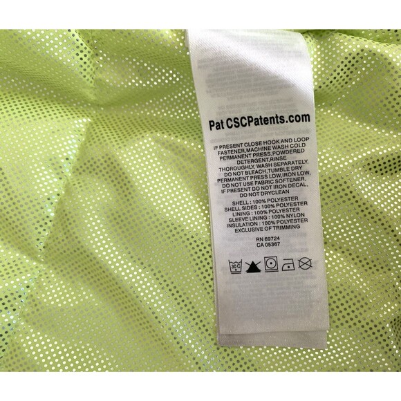 Columbia Jacket Girls L Green Waterproof Magic Mile Tippet Digi Print Outdoor - Picture 6 of 12